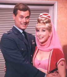 Okay, Larry Hagman may have actually touched her at least once.